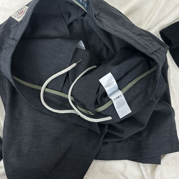 Faherty Men’s Belt Loop All Day 9” Soft Shorts Gray -Size: 30 - Picture 11 of 14